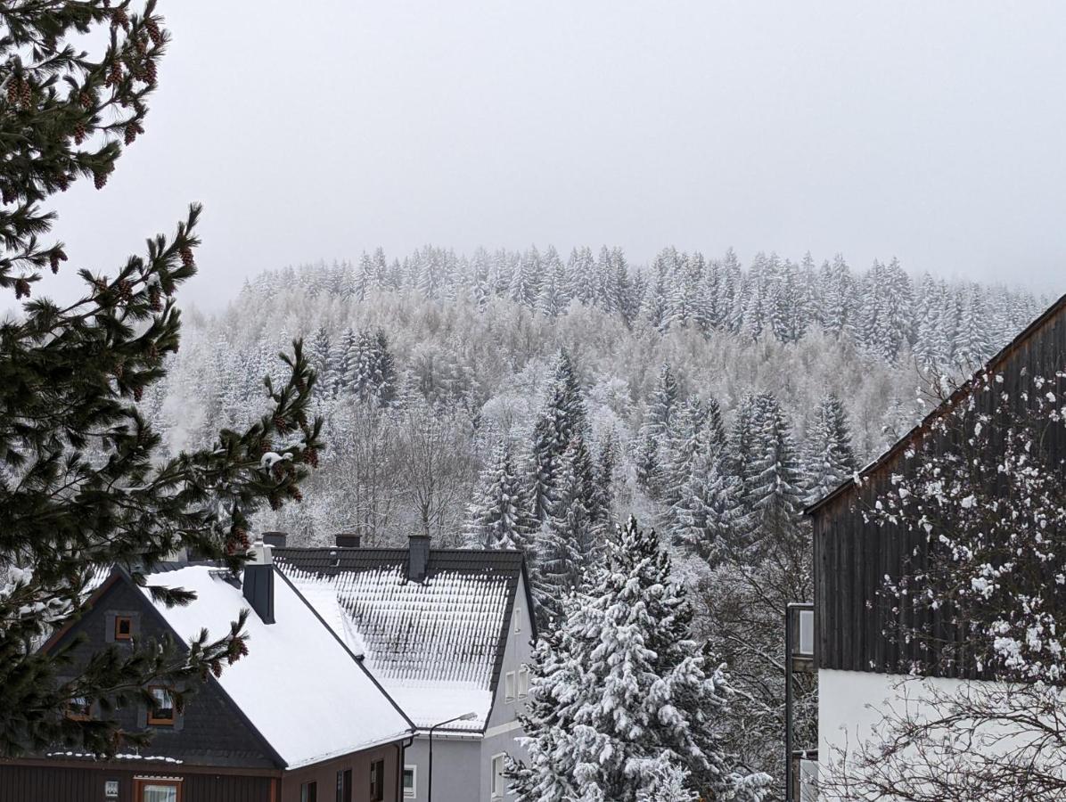 אוברוויזנטל Ferienwohnungen Zauberberg, Schneehase & Glitzerhirsch מראה חיצוני תמונה